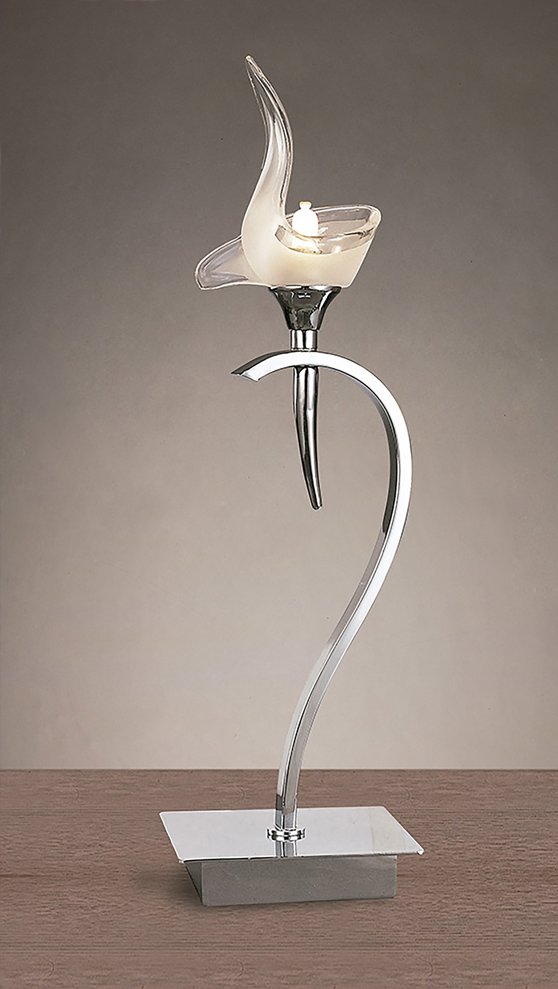 Viena Polished Chrome Table Lamps Mantra Contemporary Table Lamps Viena Polished Chrome Table Lamps Mantra Contemporary Table Lamps